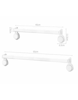 Разтегателна закачалка за кухня или баня самозалепваща